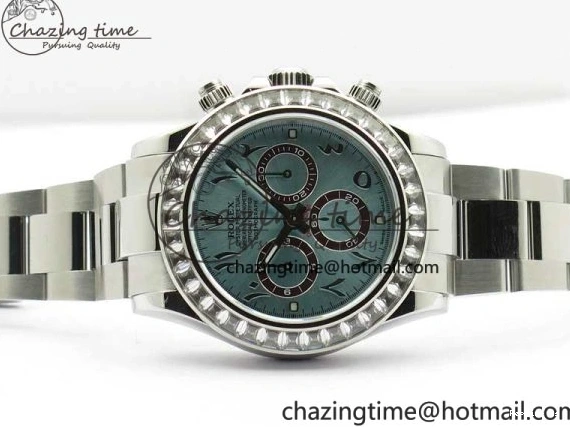 1219 Daytona 116506 Middle East Edition Bp Maker Best Edition Ice Blue Brown Arabic Dial Diam Bezel On SS Bracelet A Neat 2897